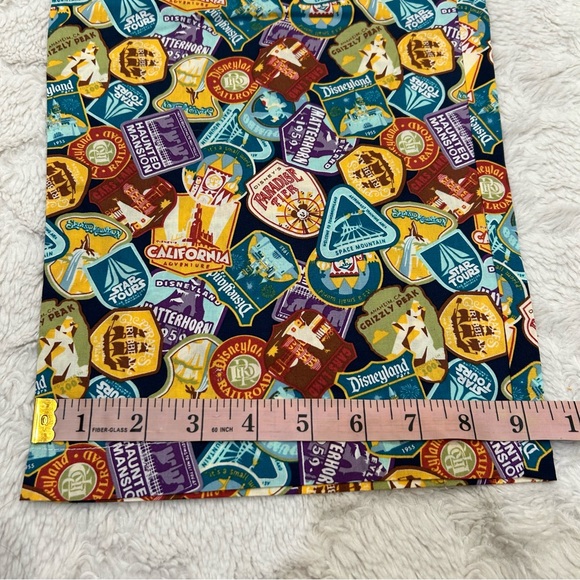 Disney Parks - Disneyland Destination Souvenir Travel Printed Lounge Pants Large - Picture 7 of 10